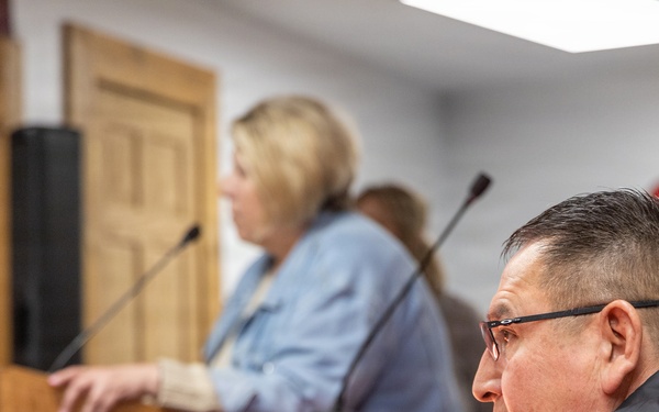 USDA Rural Development leadership provide program opportunities during Oglala Sioux Tribe council meeting