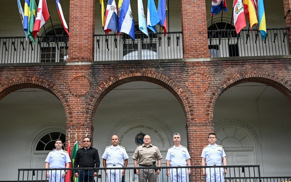 IADC Hosts Brazilian Navy Commander for Academic Presentation and Recognition Ceremony