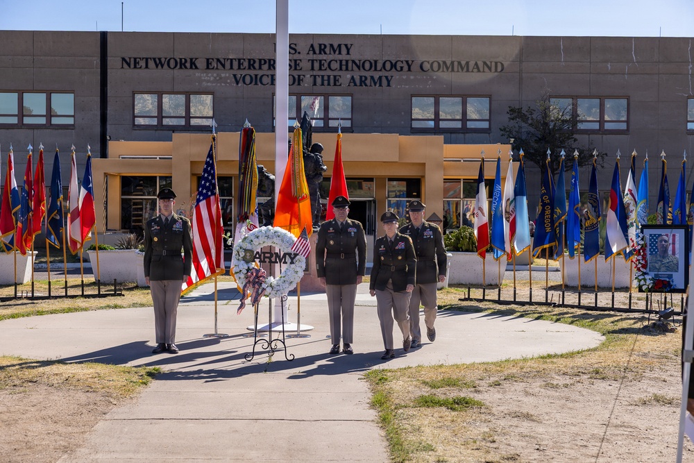 NETCOM Rededicates Signal Cove of Remembrance at Fort Huachuca