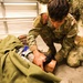 A Soldier with the 184th Expeditionary Sustainment Command, MSARNG, conducts Combat Life Saver (CLS) Training during Annual Training