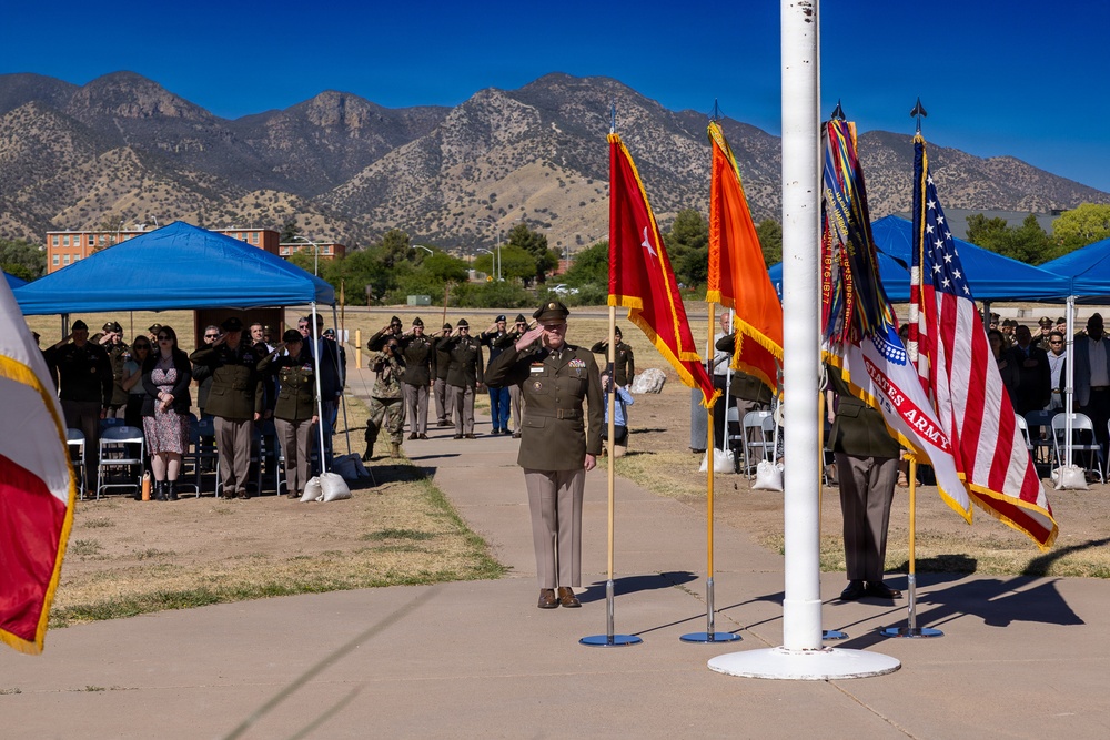 NETCOM Rededicates Signal Cove of Remembrance at Fort Huachuca