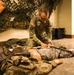 A Soldier with the 184th Expeditionary Sustainment Command, MSARNG, conducts Combat Life Saver (CLS) Training during Annual Training