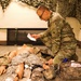 A Soldier with the 184th Expeditionary Sustainment Command, MSARNG, conducts Combat Life Saver (CLS) Training during Annual Training