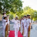 George Washington University Naval Reserve Officers Training Corps commissioning ceremony