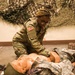 A Soldier with the 184th Expeditionary Sustainment Command, MSARNG, conducts Combat Life Saver (CLS) Training during Annual Training