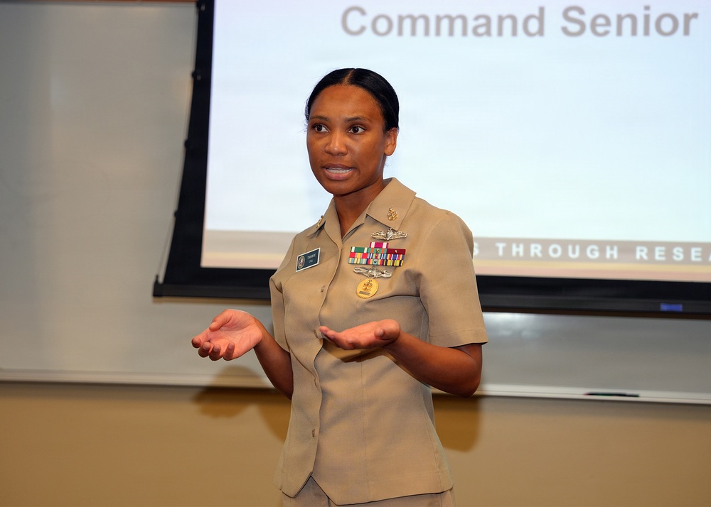 NAMRU San Antonio holds All Hands at Tri-Service Research Laboratory