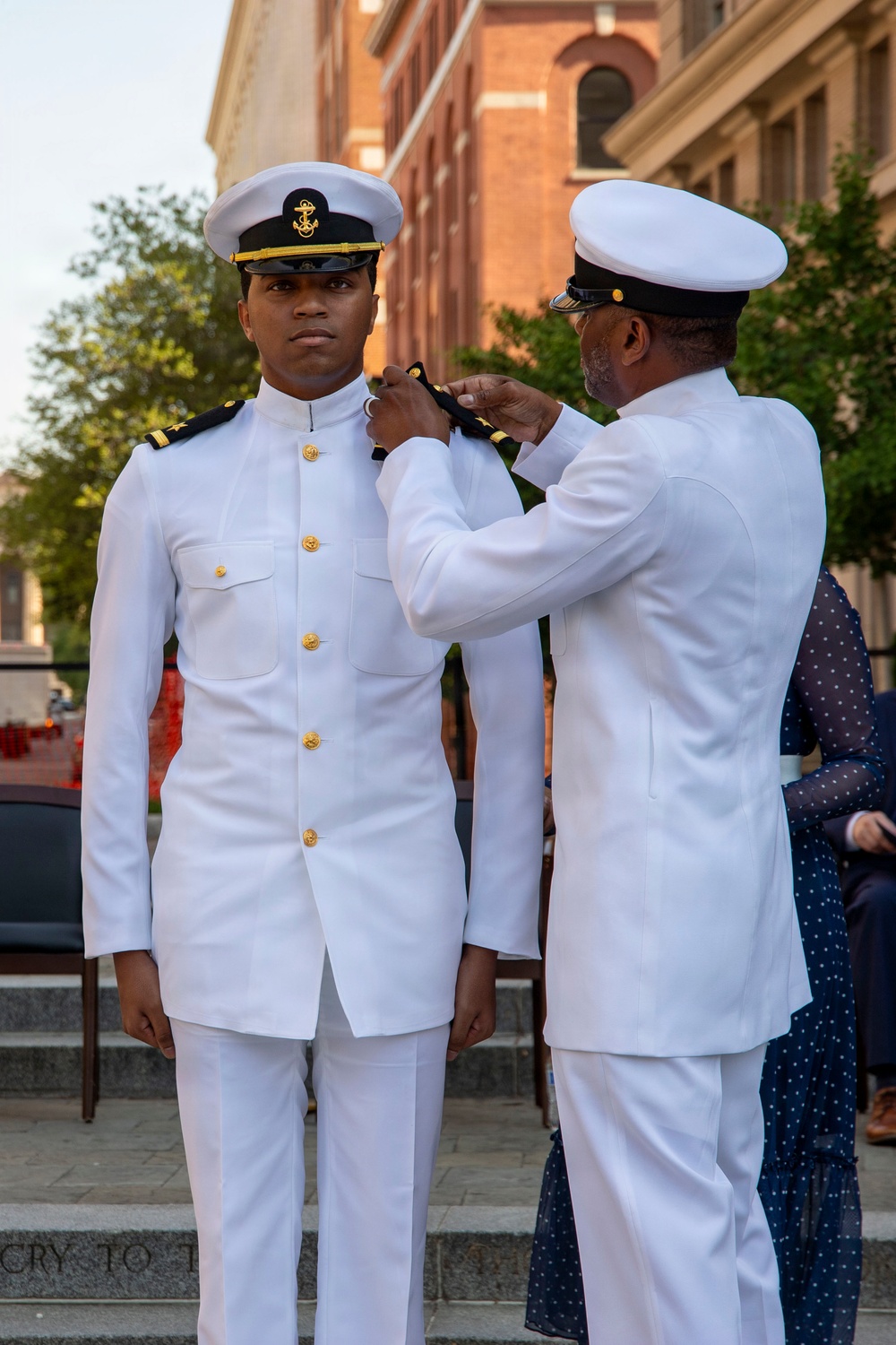 George Washington University Naval Reserve Officers Training Corps Commissioning Ceremony