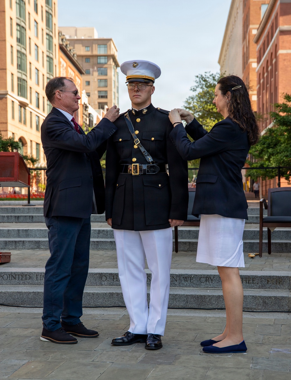 George Washington University Naval Reserve Officers Training Corps Commissioning Ceremony