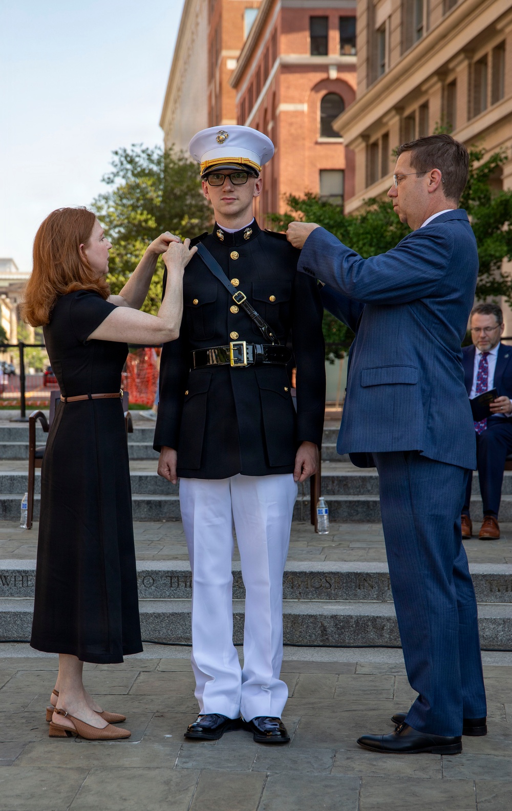 George Washington University Naval Reserve Officers Training Corps Commissioning Ceremony
