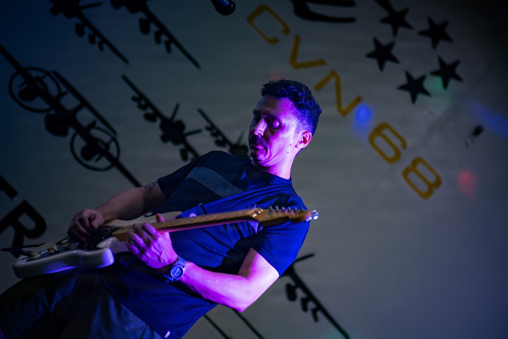 USS Nimitz Rock Band Concert