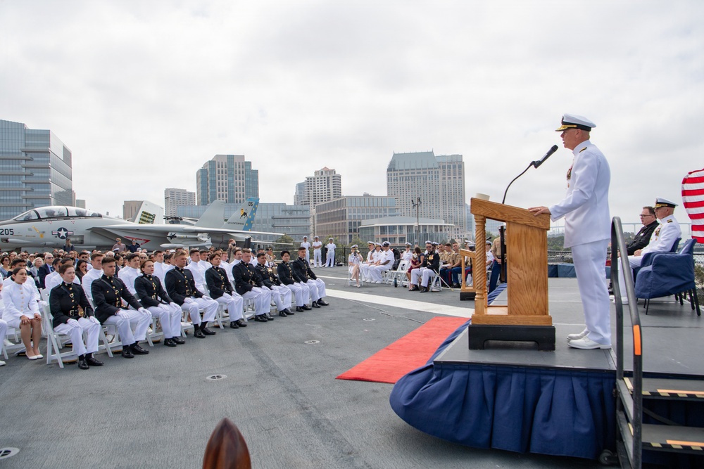 San Diego NROTC Commissioning Ceremony Spring 2026