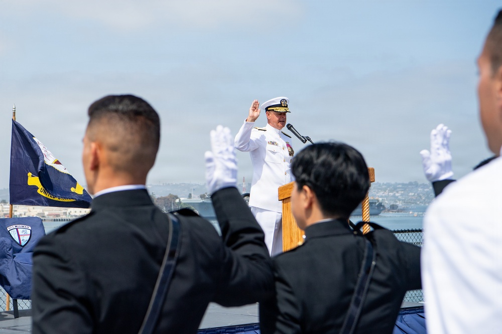 San Diego NROTC Commissioning Ceremony Spring 2026