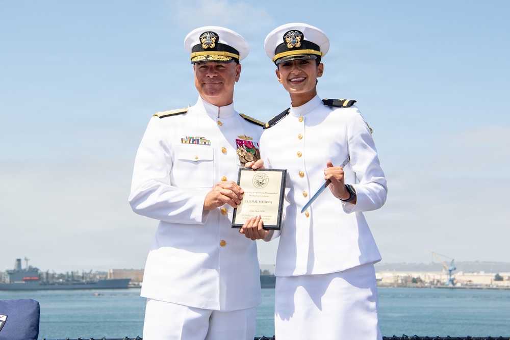 San Diego NROTC Commissioning Ceremony Spring 2026