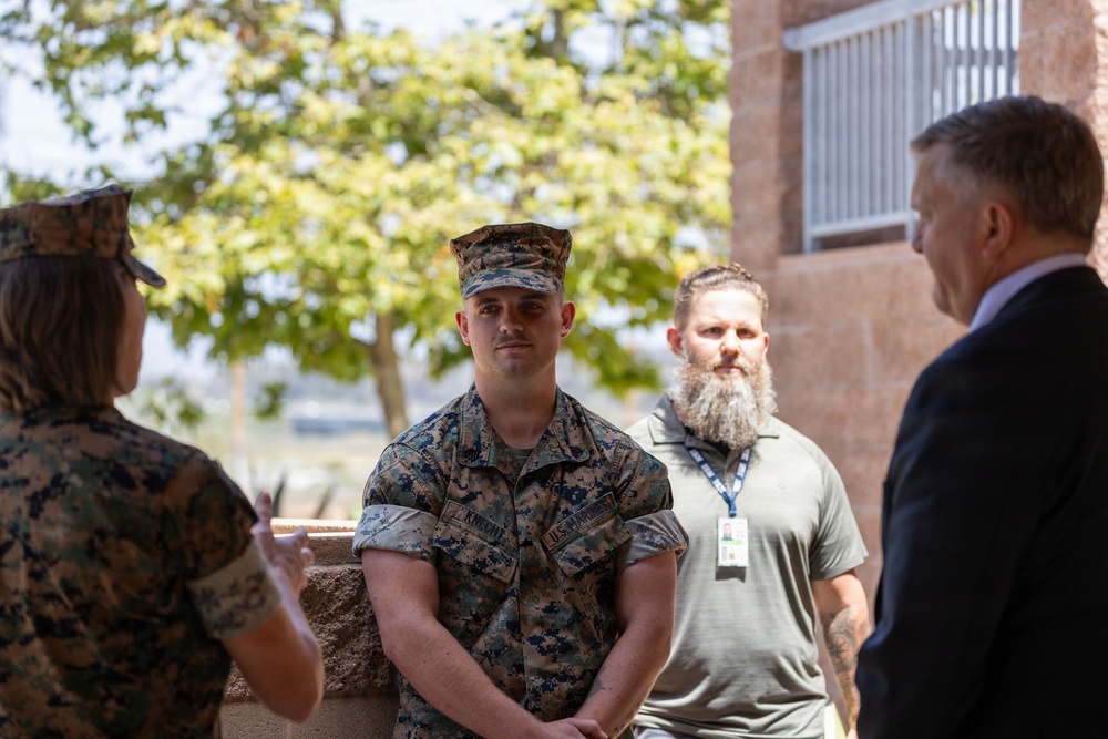 Assistant Secretary of the Navy for Energy, Installations and Environment Visits I MEF