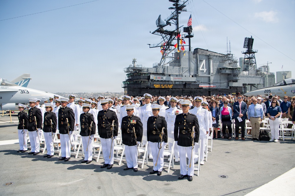 San Diego NROTC Commissioning Ceremony Spring 2026