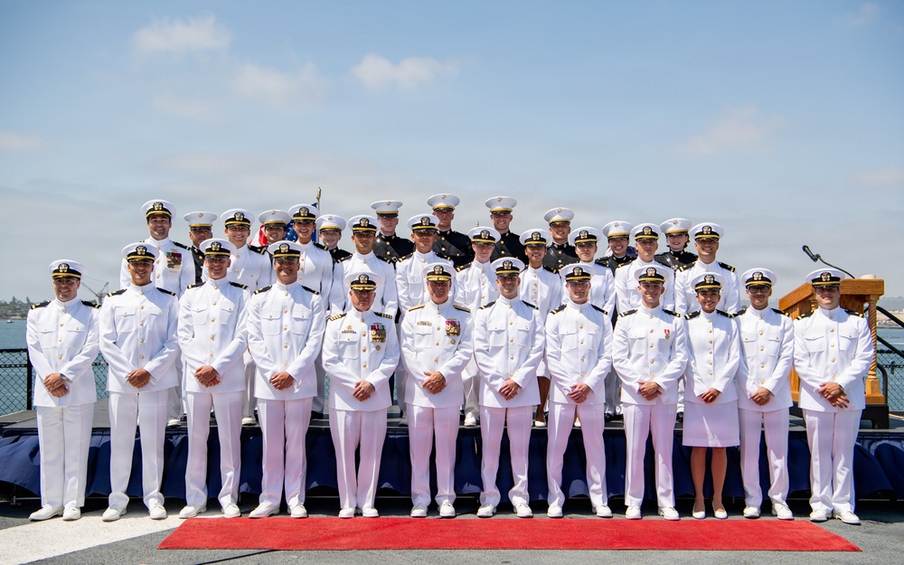 San Diego NROTC Commissioning Ceremony Spring 2026