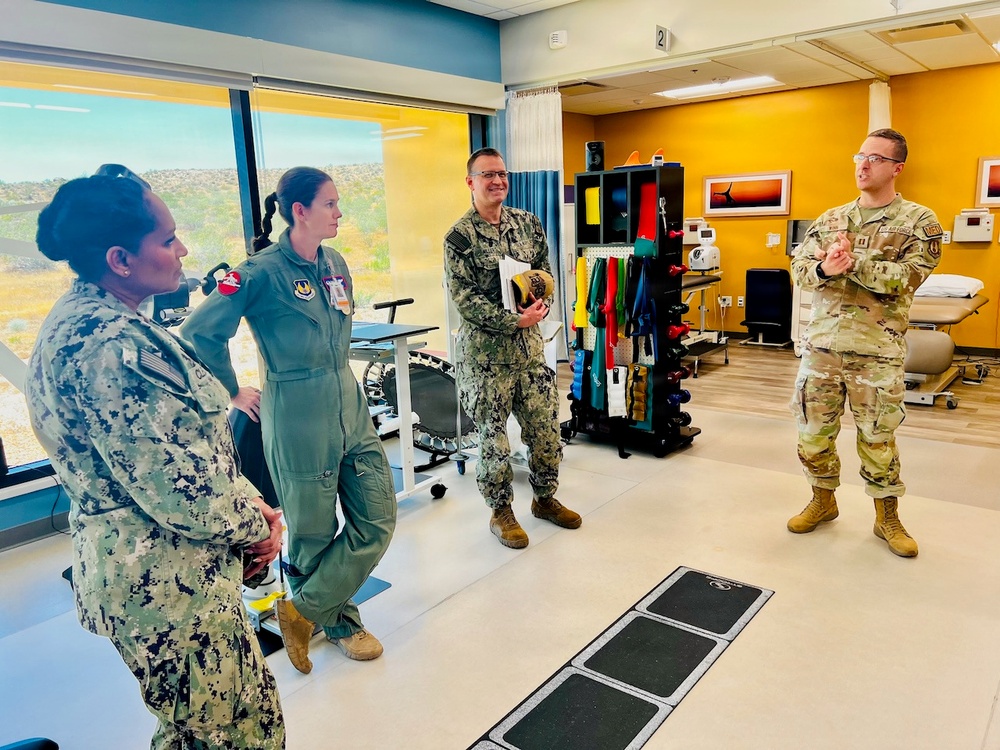 Naval Hospital Twentynine Palms strengthens cross-service collaboration with 412th Medical Group at Edwards AFB