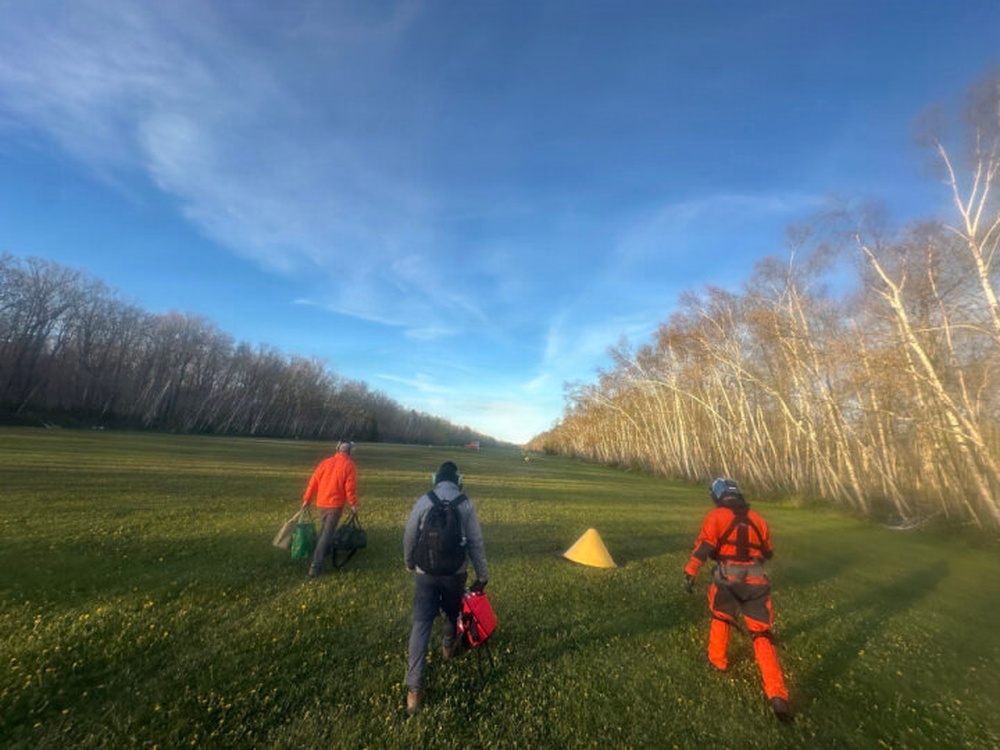 Coast Guard transports 2 after plane crashes on North Fox Island  in Lake Michigan