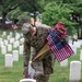 Fife and Drum Corps Conducts Flags In