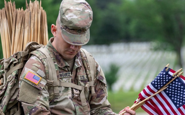 Fife and Drum Corps Conducts Flags In
