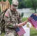 Fife and Drum Corps Conducts Flags In