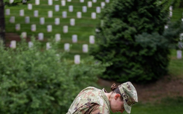 Fife and Drum Corps Conducts Flags In