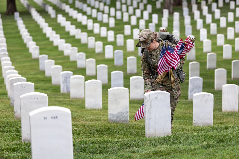 Fife and Drum Corps Conducts Flags In