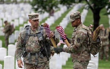 Fife and Drum Corps Conducts Flags In