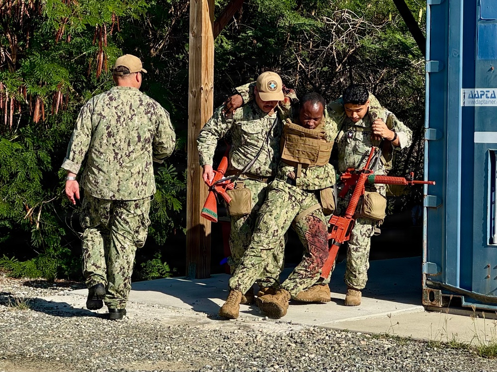 Under Pressure: Corpsmen Test Combat Medical Skills During TCCC Training in Guantanamo Bay