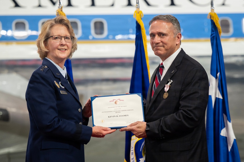Kevin Stamey, SES, Retirement Ceremony