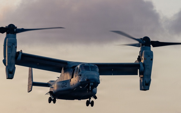 22nd MEU (SOC) | USS Iwo Jima Conducts Flight Operations