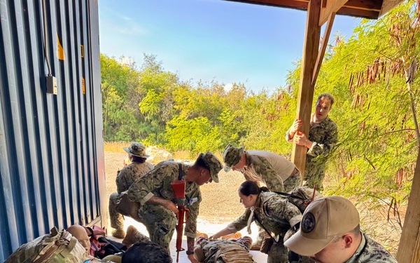 Under Pressure: Corpsmen Test Combat Medical Skills During TCCC Training in Guantanamo Bay