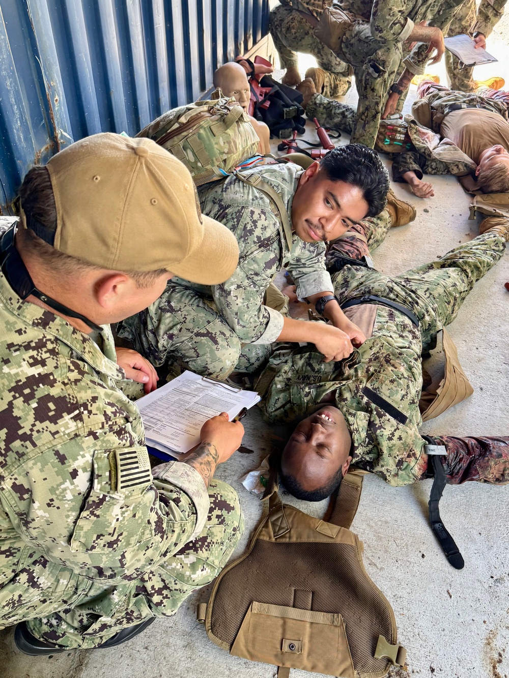 Under Pressure: Corpsmen Test Combat Medical Skills During TCCC Training in Guantanamo Bay