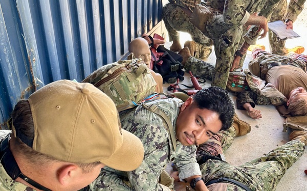 Under Pressure: Corpsmen Test Combat Medical Skills During TCCC Training in Guantanamo Bay