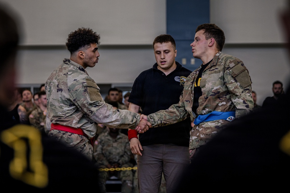 Screaming Eagles Compete in Week of the Eagles 2026 Combatives Tournament (Round 1)