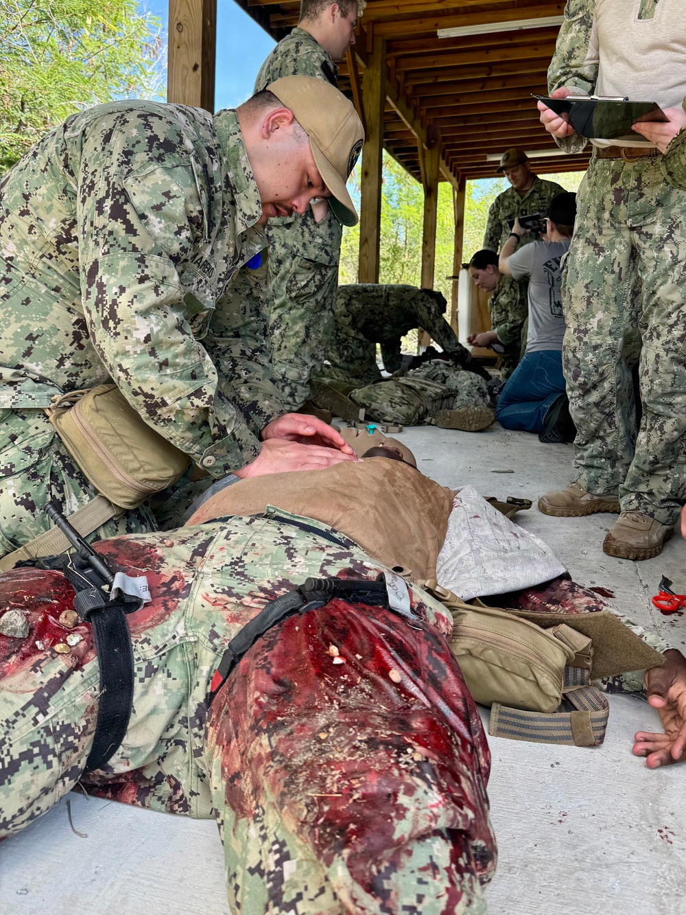 Under Pressure: Corpsmen Test Combat Medical Skills During TCCC Training in Guantanamo Bay