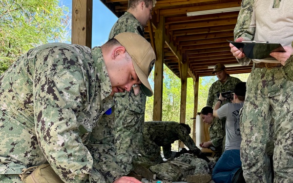 Under Pressure: Corpsmen Test Combat Medical Skills During TCCC Training in Guantanamo Bay