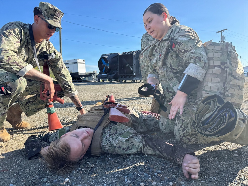 Under Pressure: Corpsmen Test Combat Medical Skills During TCCC Training in Guantanamo Bay