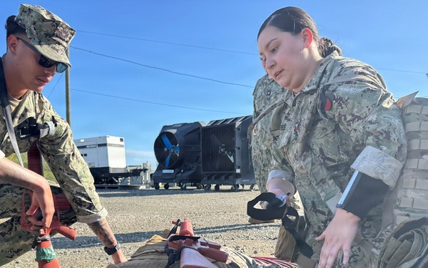 Under Pressure: Corpsmen Test Combat Medical Skills During TCCC Training in Guantanamo Bay