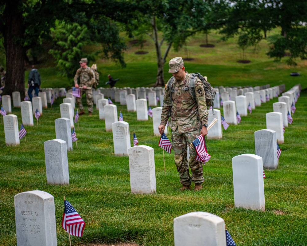 Flags In 2026 at Arlington National Cemetery