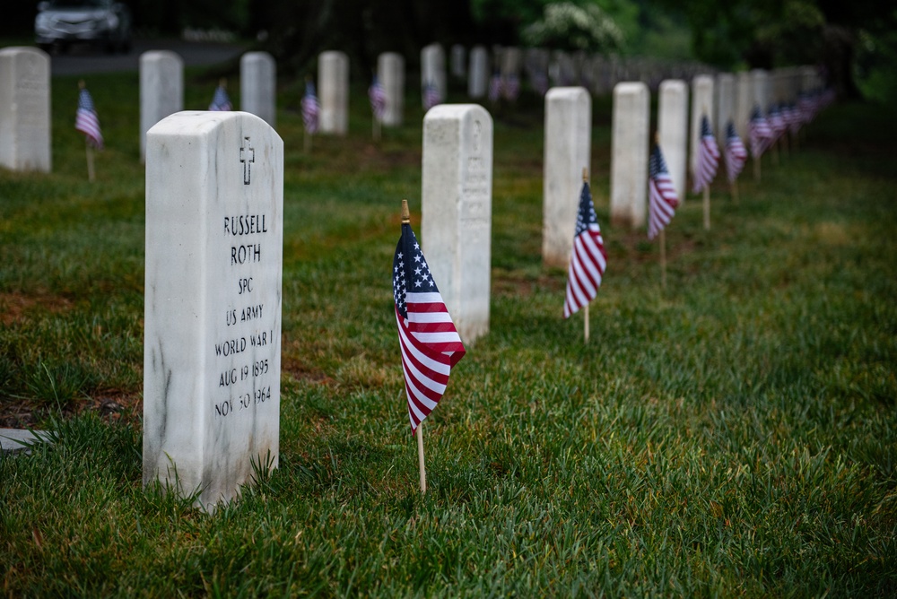 Flags In 2026 at Arlington National Cemetery