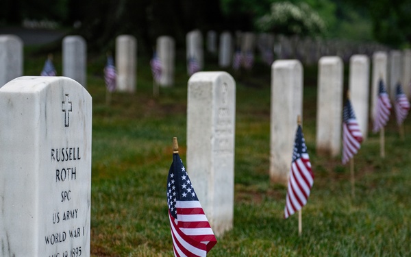 Flags In 2026 at Arlington National Cemetery