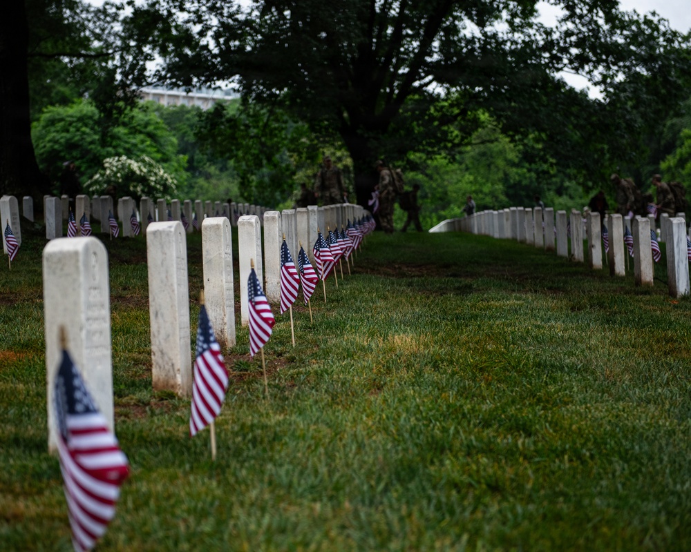 Flags In 2026 at Arlington National Cemetery