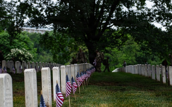 Flags In 2026 at Arlington National Cemetery