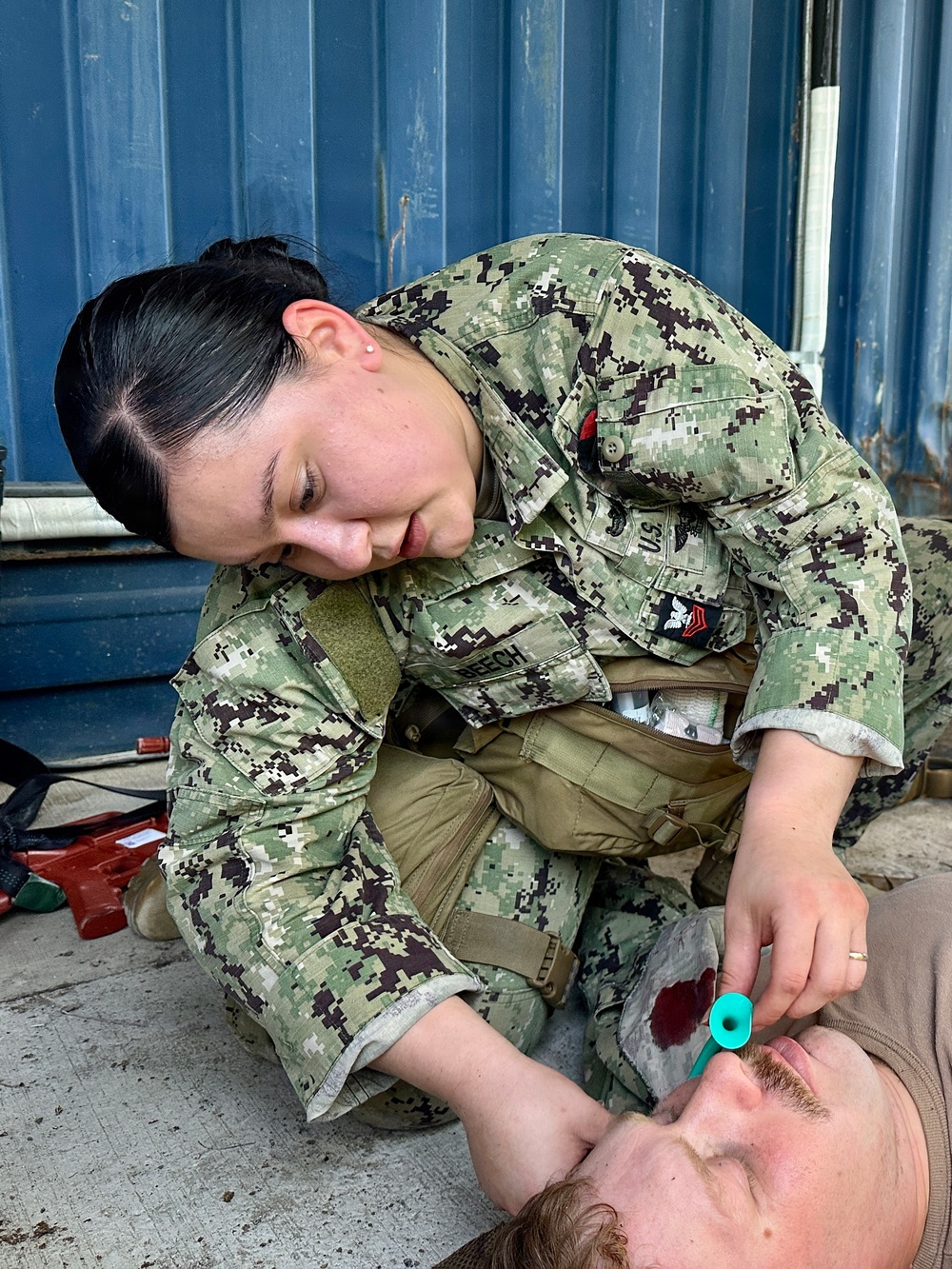 Under Pressure: Corpsmen Test Combat Medical Skills During TCCC Training in Guantanamo Bay