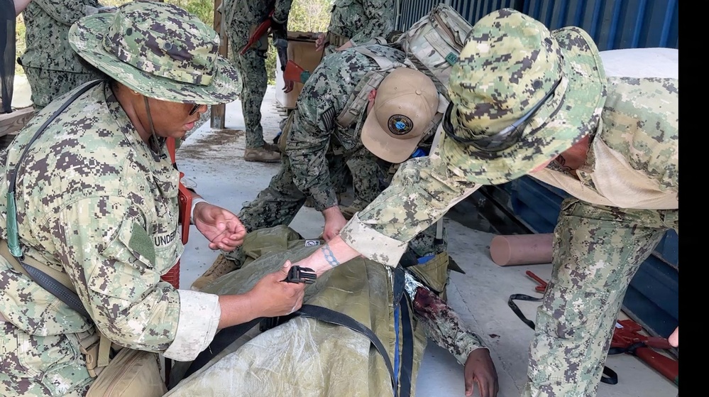 Under Pressure: Corpsmen Test Combat Medical Skills During TCCC Training in Guantanamo Bay