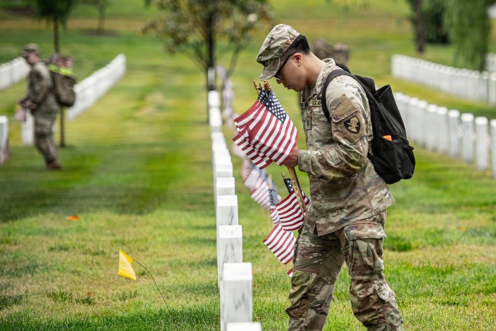 Flags In 2026 at Arlington National Cemetery