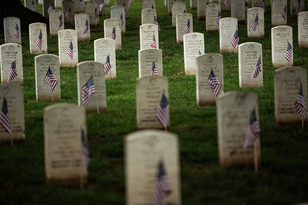 Flags In 2026 at Arlington National Cemetery