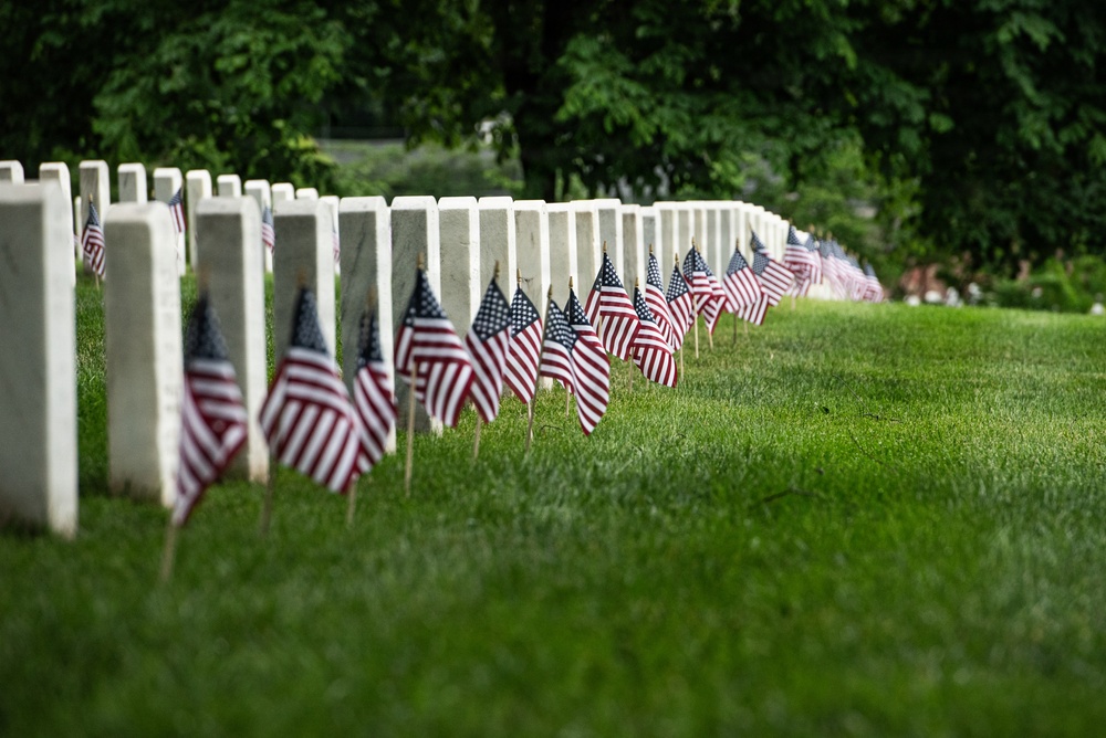 Flags In 2026 at Arlington National Cemetery