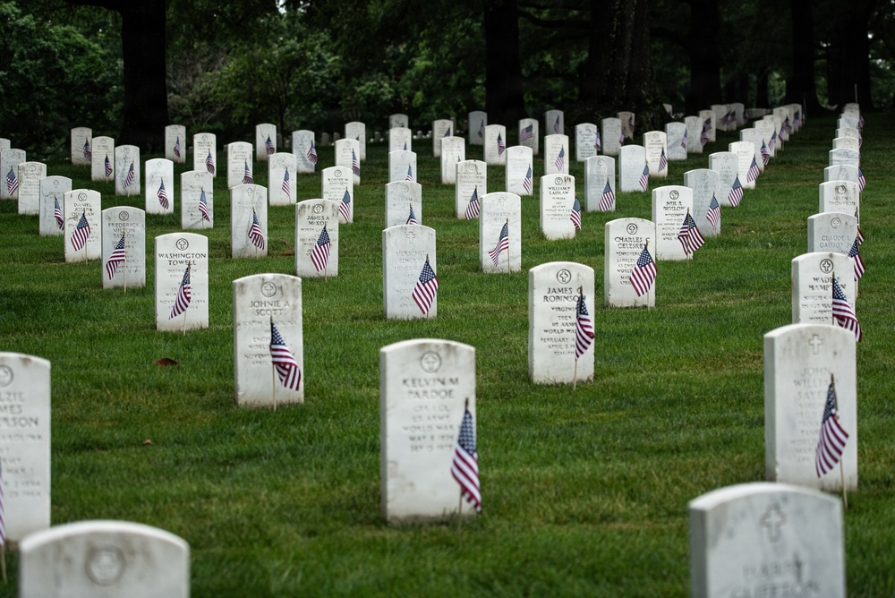 Flags In 2026 at Arlington National Cemetery